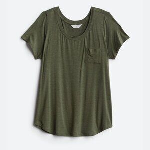 Market & Spruce Elaine Pocket Short Sleeve Tee — Stitch Fix, 1X